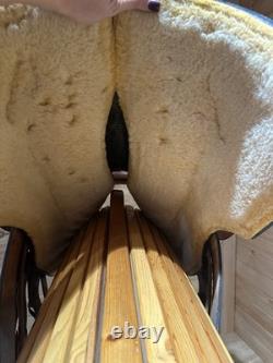 17 Rocking R Saddlery Western Work Training Saddle Model 1300