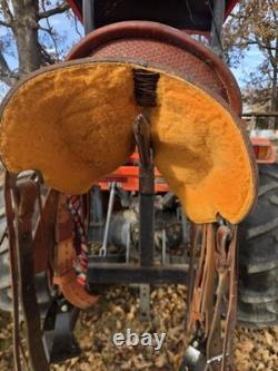 17 Sheridan Strip DWN Wade Roping Saddle