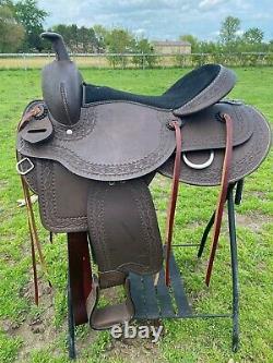 17 Silver Royal Sun Valley Western trail saddle