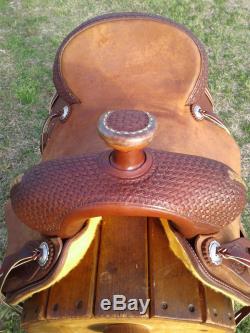 17 Spur Saddlery Ranch Roping Saddle (Made in Texas) Wide FQHB