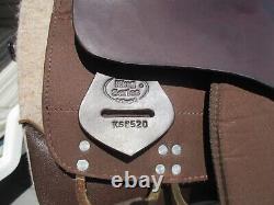 17'' TREKKER NEUTRON KING SERIES #8520 Endurance Western trail saddle SQH FLEX