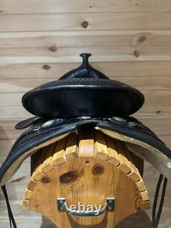 17 Tex Tan Hereford Tex-Flex Western Trail Saddle Model 08TF402B7