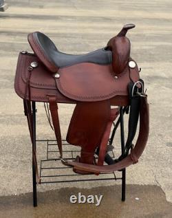17 Tex Tan Tex-Flex Western Saddle Used