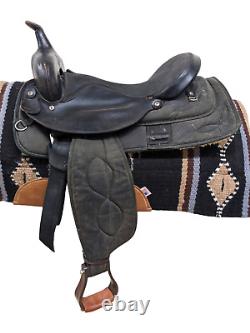 17 Used Big Horn Western Trail Saddle 680-5086