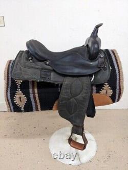 17 Used Big Horn Western Trail Saddle 680-5086