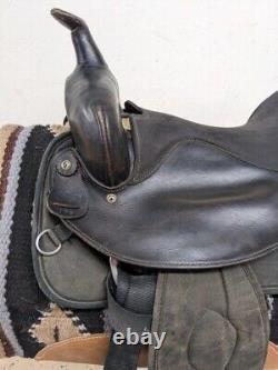 17 Used Big Horn Western Trail Saddle 680-5086