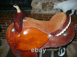 17 Used Nathan Lamb Western Saddle