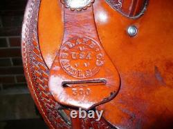 17 Used Nathan Lamb Western Saddle