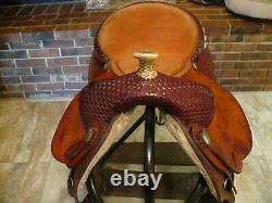 17 Used Nathan Lamb Western Saddle