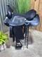 17 Wintec Black Western Light Weight Saddle Clean! Semi Bar