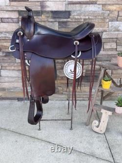 18, 17.5 Reinsman- Trail Western Pleasure Saddle, Clean