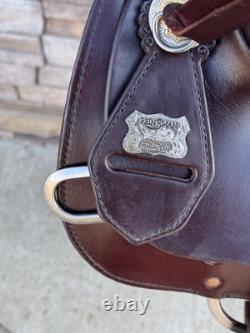 18, 17.5 Reinsman- Trail Western Pleasure Saddle, Clean