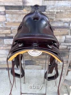 18, 17.5 Reinsman- Trail Western Pleasure Saddle, Clean