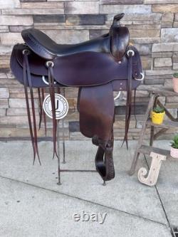 18, 17.5 Reinsman- Trail Western Pleasure Saddle, Clean