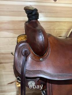 18 Circle Y All-Around Ranch Roper Western Saddle Model 1124