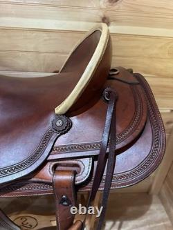 18 Circle Y All-Around Ranch Roper Western Saddle Model 1124