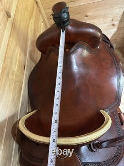 18 Circle Y All-Around Ranch Roper Western Saddle Model 1124