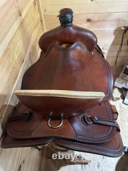 18 Circle Y All-Around Ranch Roper Western Saddle Model 1124