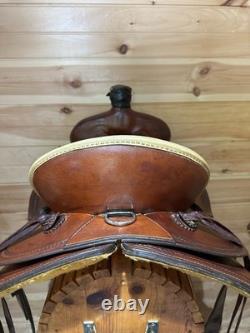 18 Circle Y All-Around Ranch Roper Western Saddle Model 1124