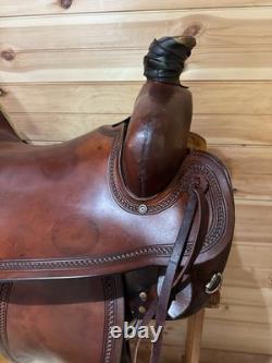 18 Circle Y All-Around Ranch Roper Western Saddle Model 1124