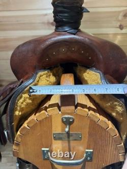 18 Circle Y All-Around Ranch Roper Western Saddle Model 1124