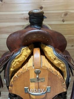 18 Circle Y All-Around Ranch Roper Western Saddle Model 1124