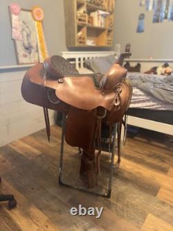 18 Inch work western saddle