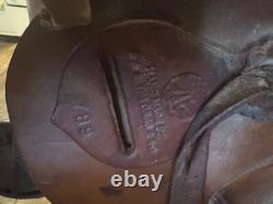 18 Inch work western saddle