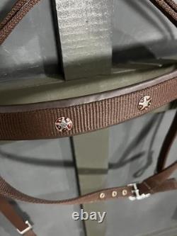 18 Western Barrel Racing Saddle Set Synthetic Leather Brown withTack-complete set