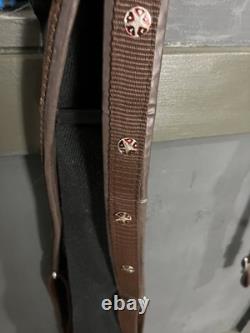 18 Western Barrel Racing Saddle Set Synthetic Leather Brown withTack-complete set