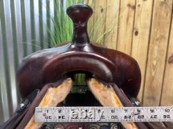 19 BIG HORN Western Trail Saddle #256 BROWN Light Weight