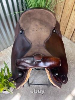 19 BIG HORN Western Trail Saddle #256 BROWN Light Weight