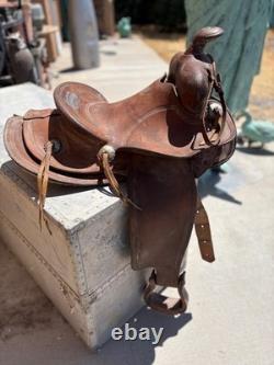 1930's Denver Dry Goods POWDER RIVER Colorado Western Saddle