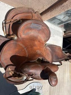 1930's Denver Dry Goods POWDER RIVER Colorado Western Saddle