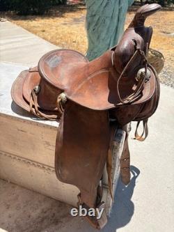 1930's Denver Dry Goods POWDER RIVER Colorado Western Saddle