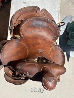 1930's Denver Dry Goods POWDER RIVER Colorado Western Saddle