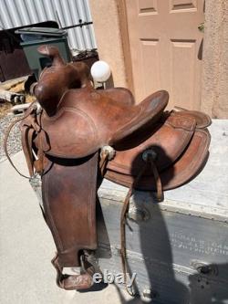 1930's Denver Dry Goods POWDER RIVER Colorado Western Saddle
