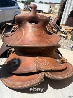 1930's Denver Dry Goods POWDER RIVER Colorado Western Saddle