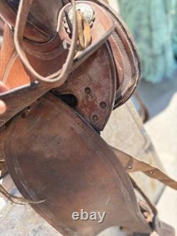 1930's Denver Dry Goods POWDER RIVER Colorado Western Saddle