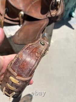 1930's Denver Dry Goods POWDER RIVER Colorado Western Saddle