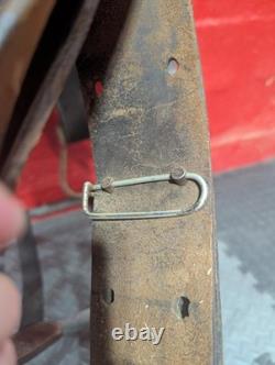 1940s Hereford Ranch Saddle withMetal Horn