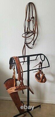 1951 Porter Yarnnel Stamped Western Roping Saddle withAccesories Original Catalog