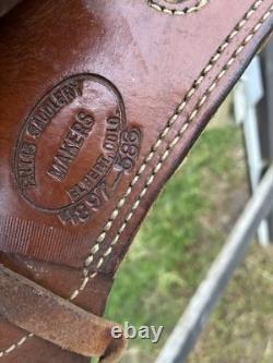 1971 Fallis Saddlery Genuine Balanced Ride Western Saddle