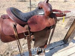 1975 Smith & Edwards Western Trail Saddle 15 seat Made in Ogden UT Bundle
