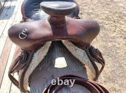 1975 Smith & Edwards Western Trail Saddle 15 seat Made in Ogden UT Bundle