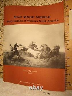 1980 Saddle History Book MAN MADE MOBILE of North America by SMITHSONIAN