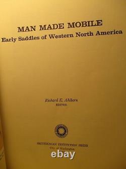 1980 Saddle History Book MAN MADE MOBILE of North America by SMITHSONIAN