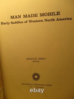 1980 Saddle History Book MAN MADE MOBILE of North America by SMITHSONIAN