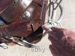 1997 PILAND WESTERN SADDLE maybe 17 1/2 cutting saddle ranch cow working