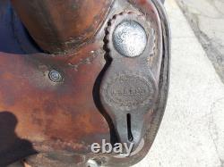 1997 PILAND WESTERN SADDLE maybe 17 1/2 cutting saddle ranch cow working
